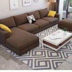 ركنه حرف ال +بوف  مقاس 280*180سم  -kmk040